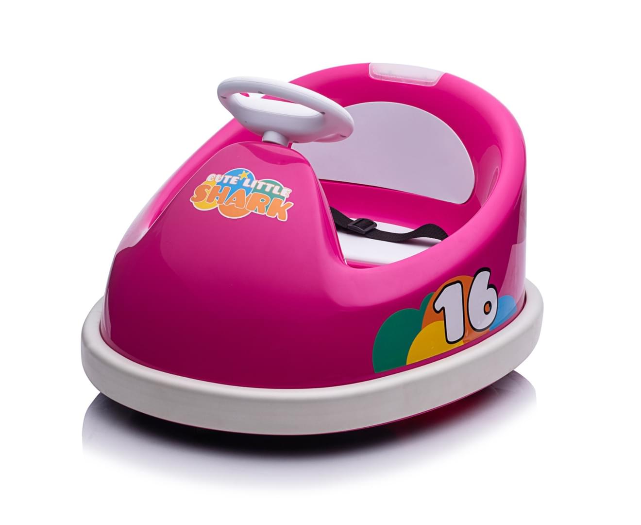 Buy Little Shark 6V Battery Operated Bumper Car Pink | Yallatoys.com