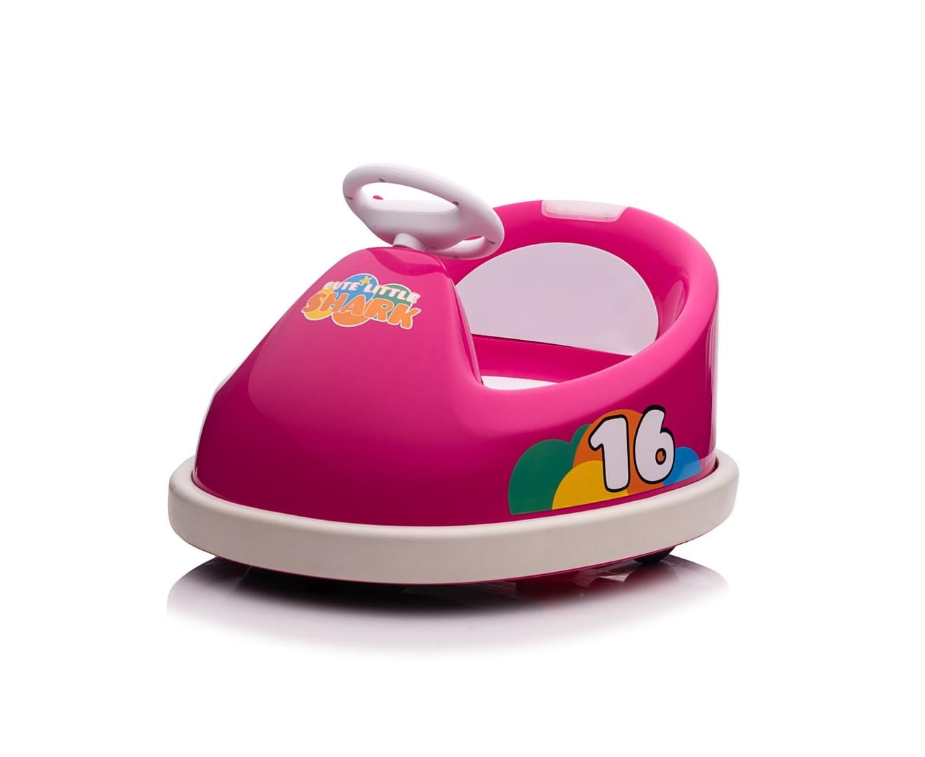 Buy Little Shark 6V Battery Operated Bumper Car Pink | Yallatoys.com