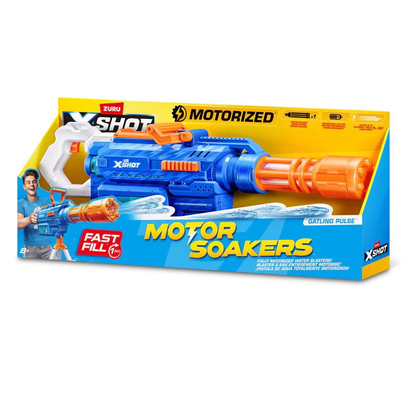 Buy X Shot Water Large Gatling Motor Soakers | Yallatoys.com