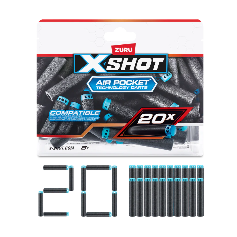 Buy X Shot Excel Refill Darts 20pcs | Yallatoys.com