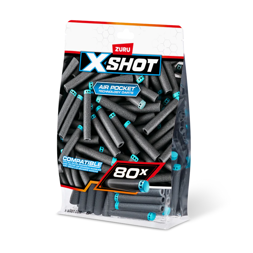 Buy X Shot Excel Refill Darts 80pcs | Yallatoys.com
