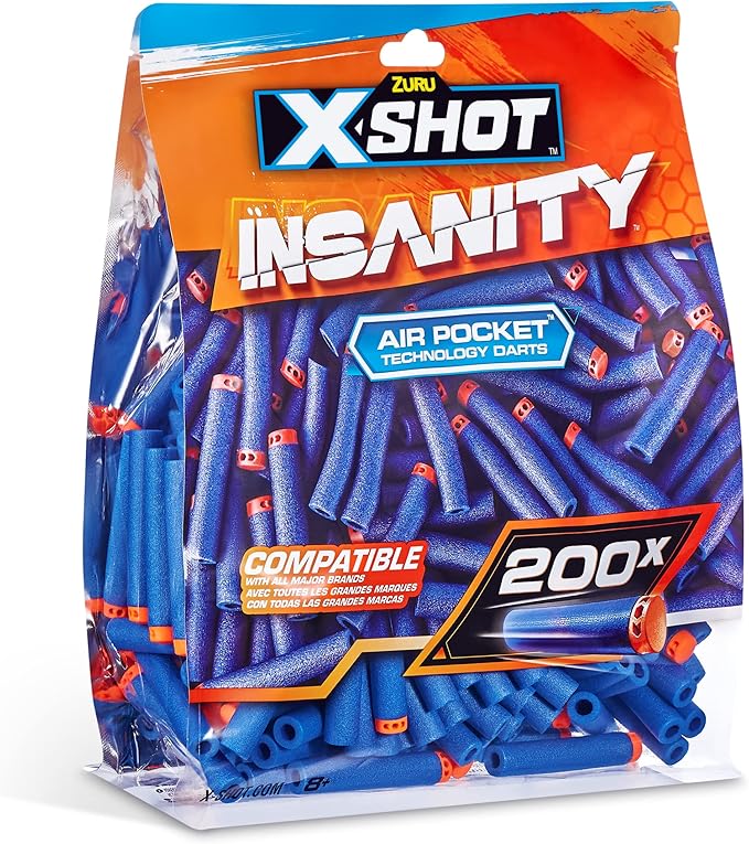Buy X Shot Insanity Refill Darts (200pk) | Yallatoys.com