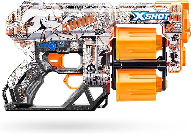 Buy X-Shot Skins Menace Sonic with 8 Darts (Sold Separately Subjected to Availability) | Yallatoys.com
