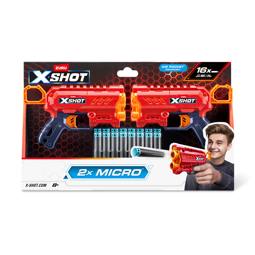 Buy X Shot Excel Micro 2.0 2pack | Yallatoys.com
