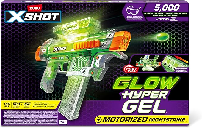 Buy X Shot Hyper Gel Glow In The Dark (Medium) | Yallatoys.com