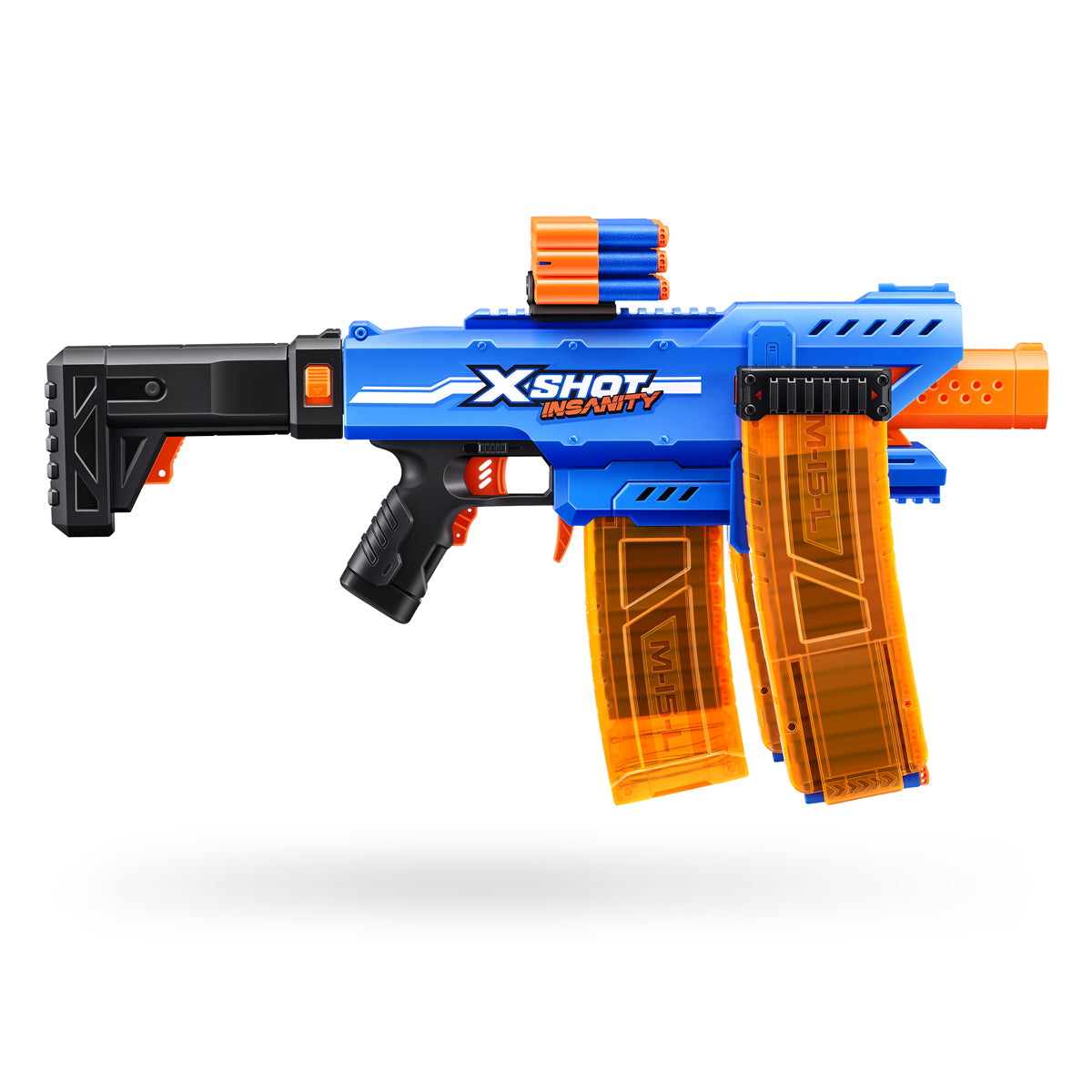 Buy X Shot Insanity Motorised Clip Blaster | Yallatoys.com