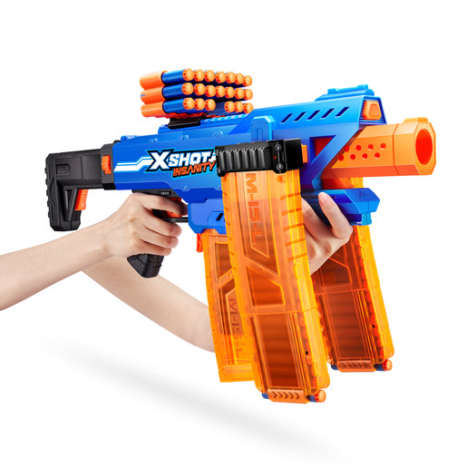Buy X Shot Insanity Motorised Clip Blaster | Yallatoys.com