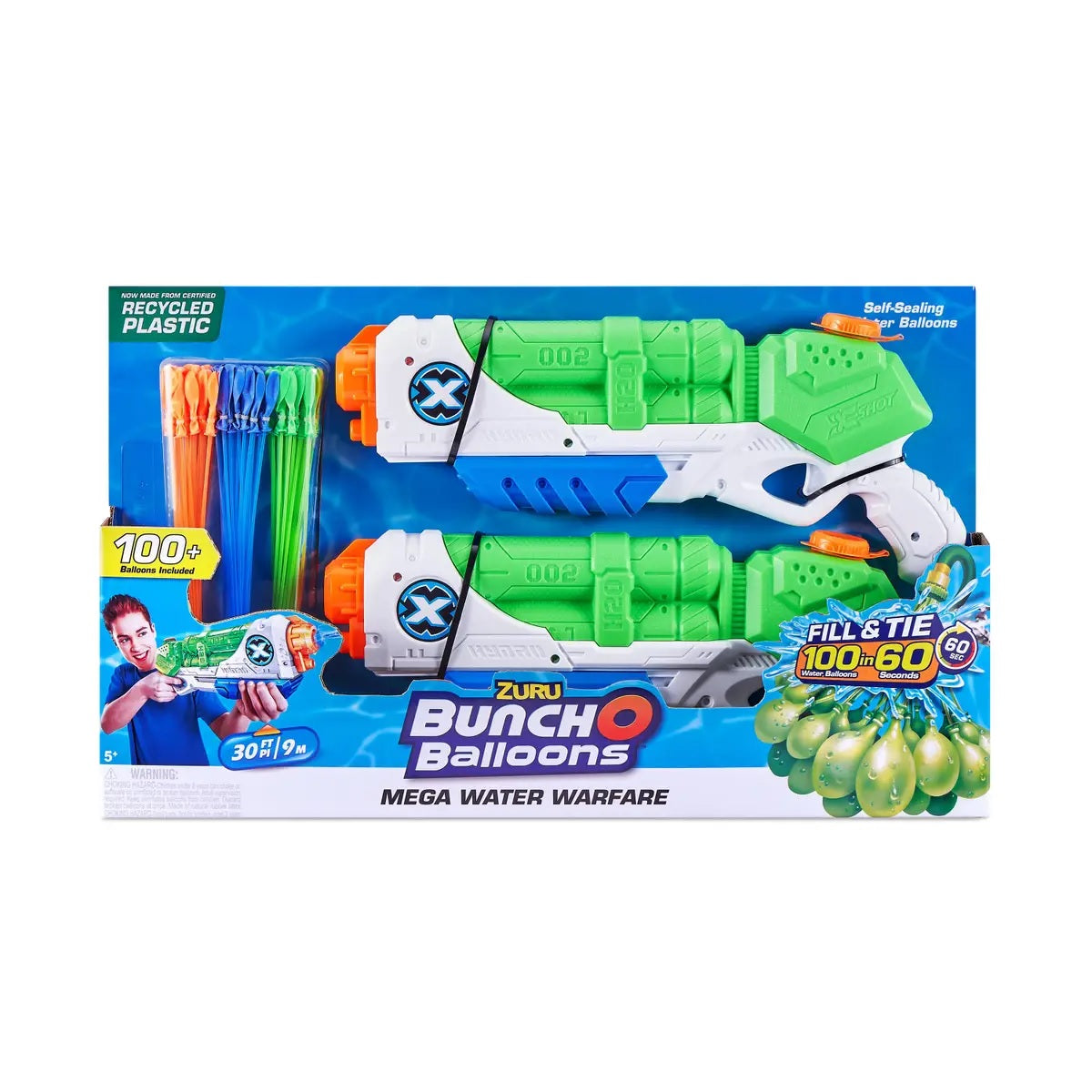 Buy X Shot Bunch O Balloons Mega Water Warfare Waterguns | Yallatoys.com