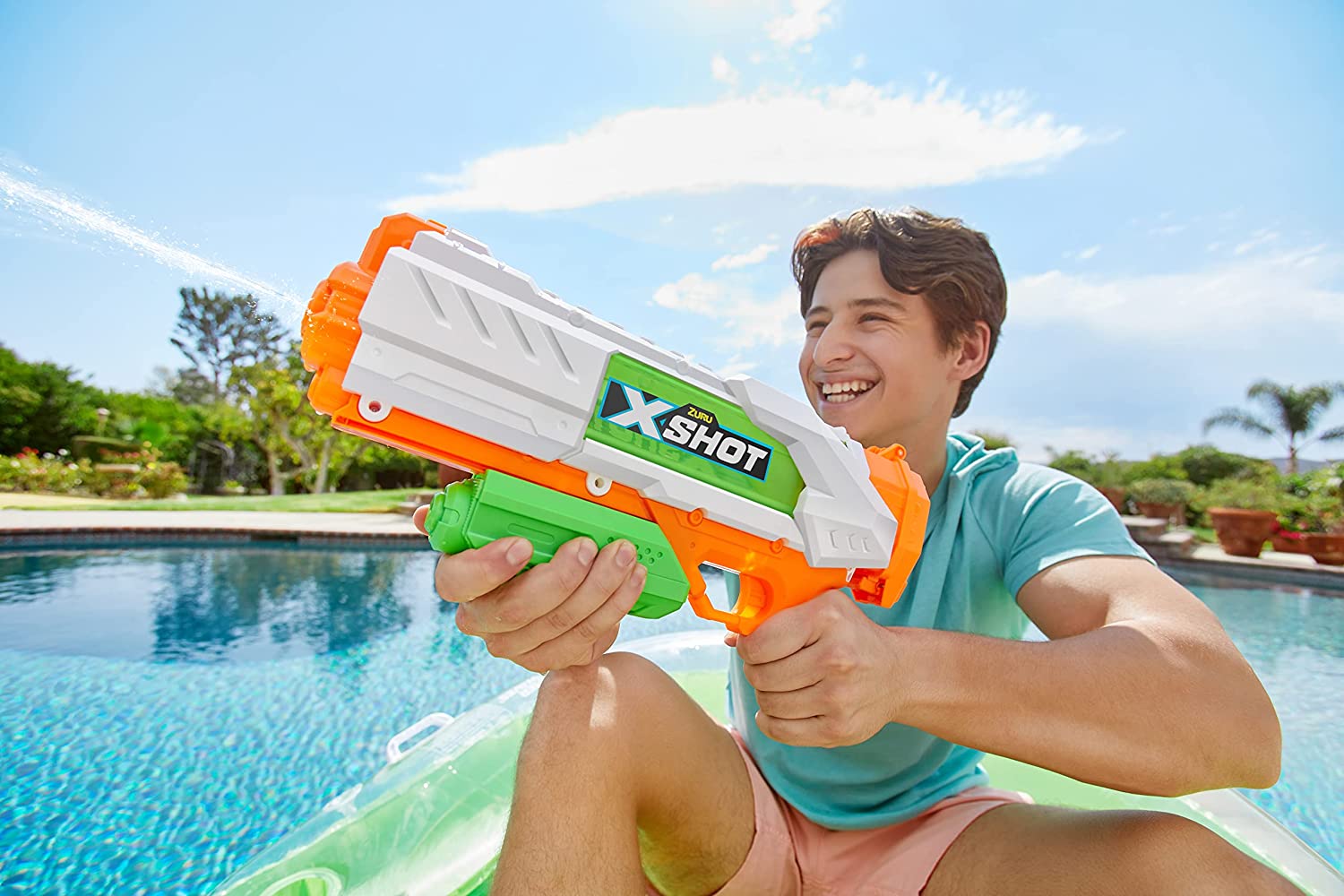 Buy X Shot Tropical Block Party 2 Medium Fast Fill With 7 Bunch O Balloons | Yallatoys.com