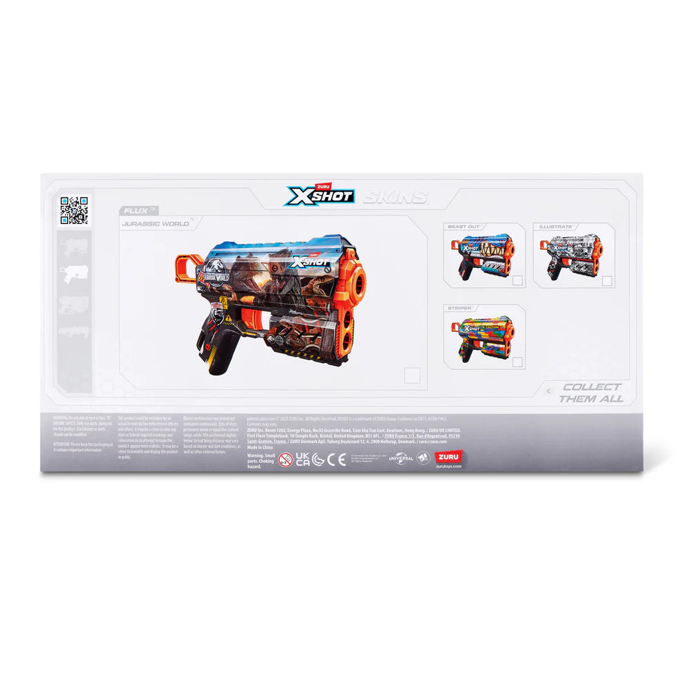 Buy X Shot Skins Jurassic Flux Combo  2 pack | Yallatoys.com