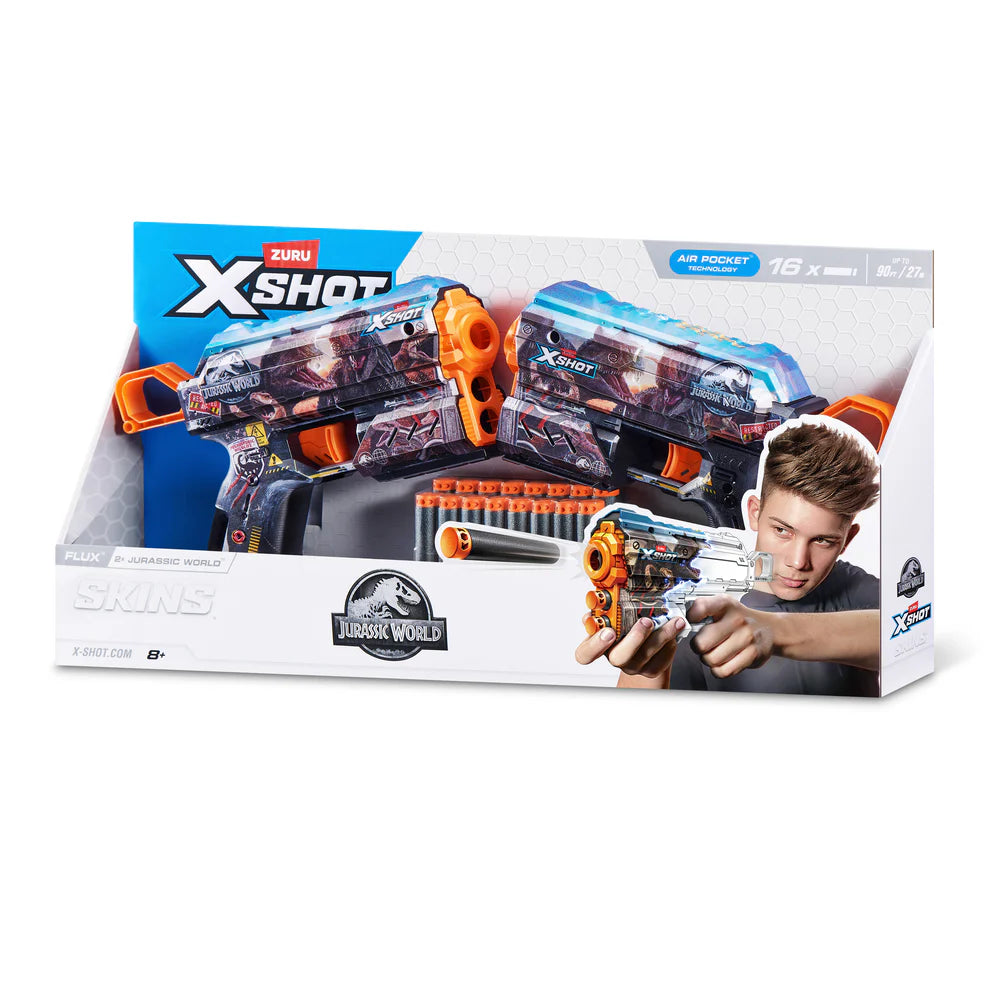 Buy X Shot Skins Jurassic Flux Combo  2 pack | Yallatoys.com