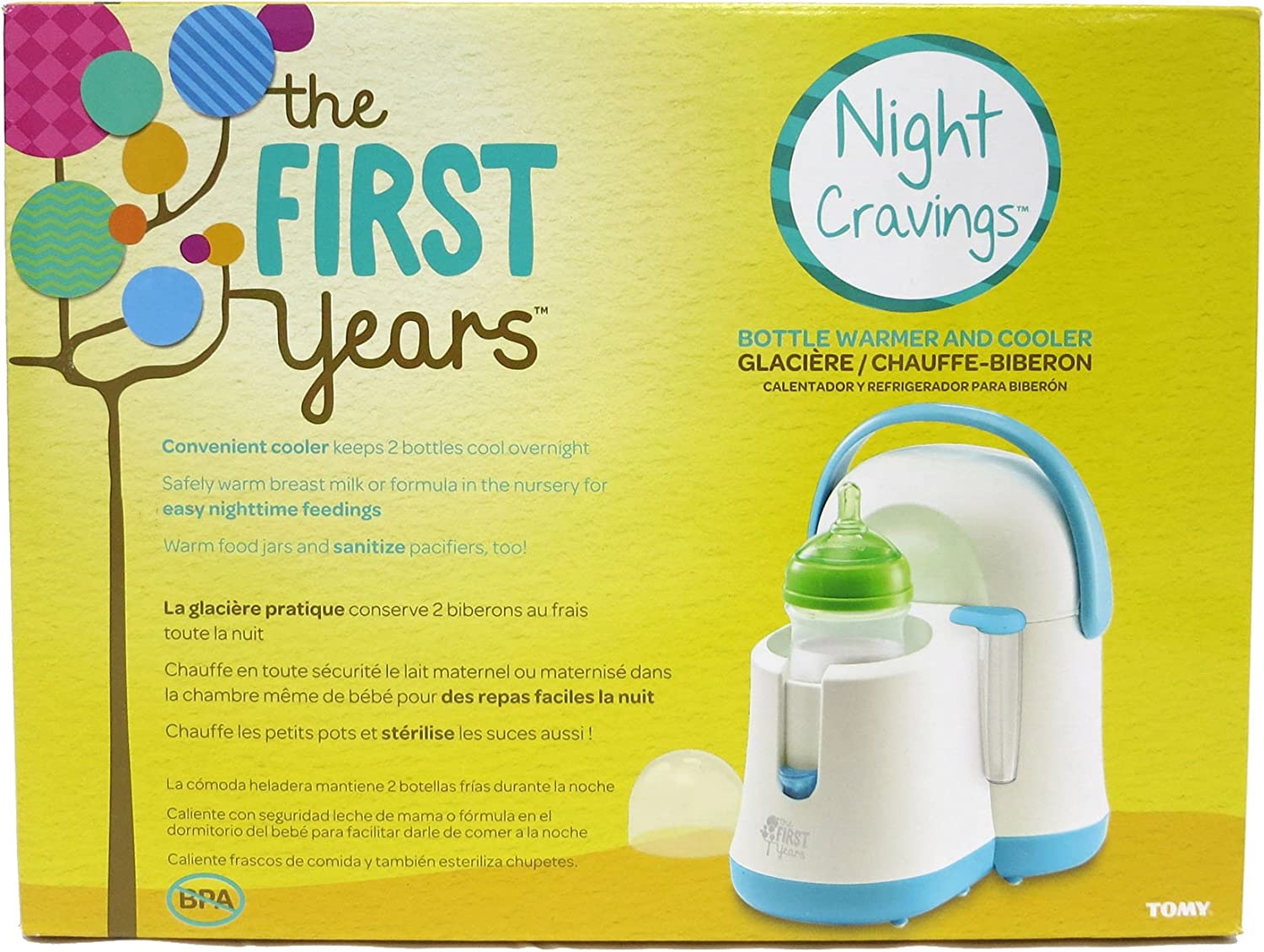 The First Years  Night Cravings Bottle Warmer & Cooler The First Years Yallatoys