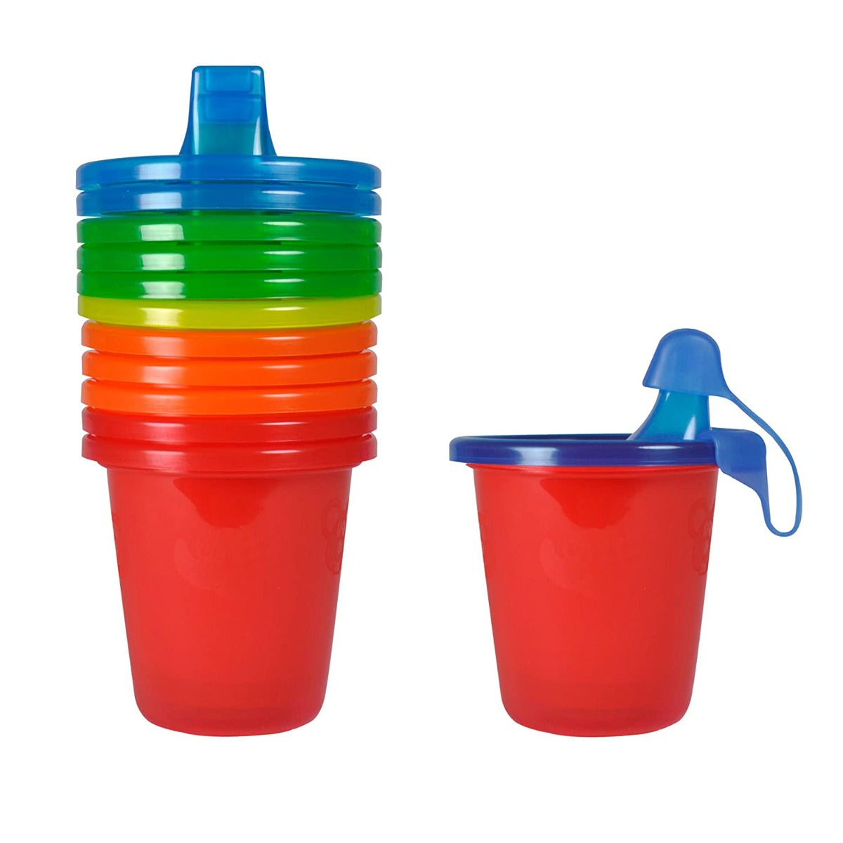The First Years  Take & Toss 7Oz Spill Proof Sippy Cups Pack Of 6 The First Years Yallatoys