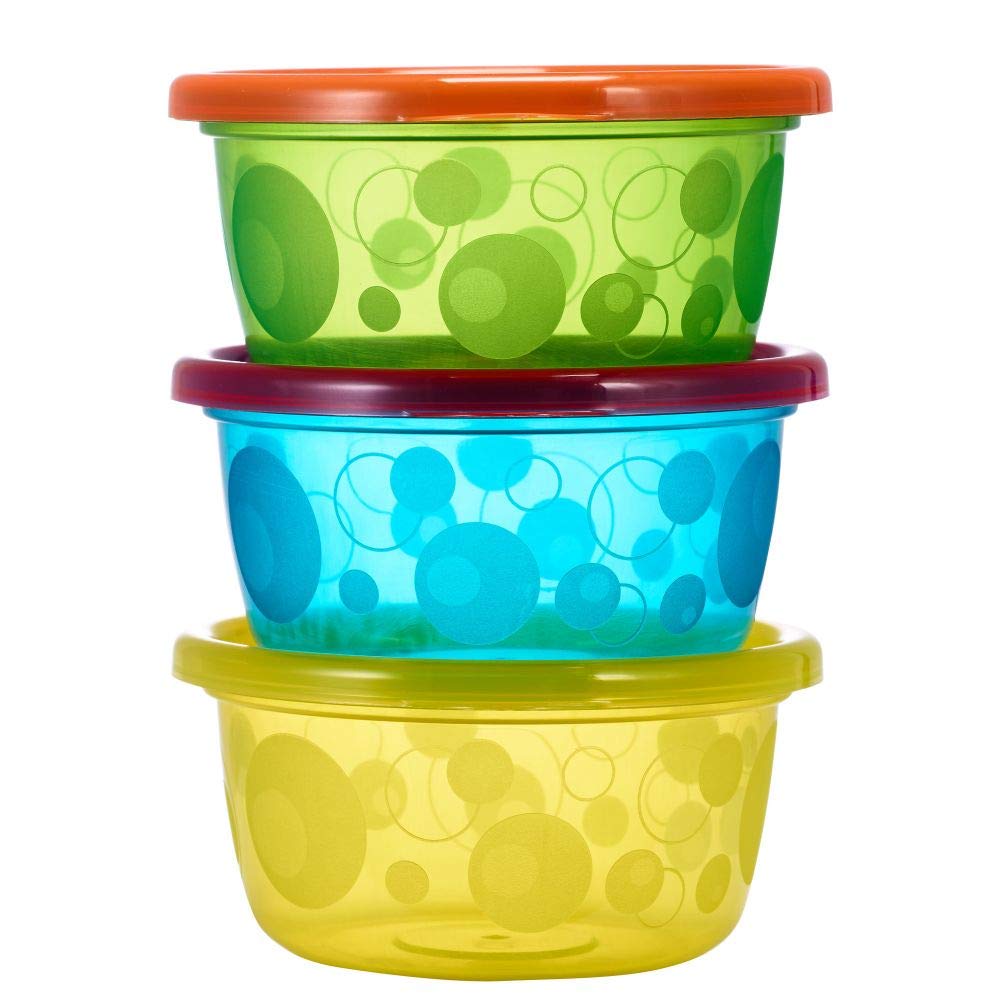 The First Years  Take & Toss 4.5Oz Snack Cups With Lids Pack Of 6 The First Years Yallatoys