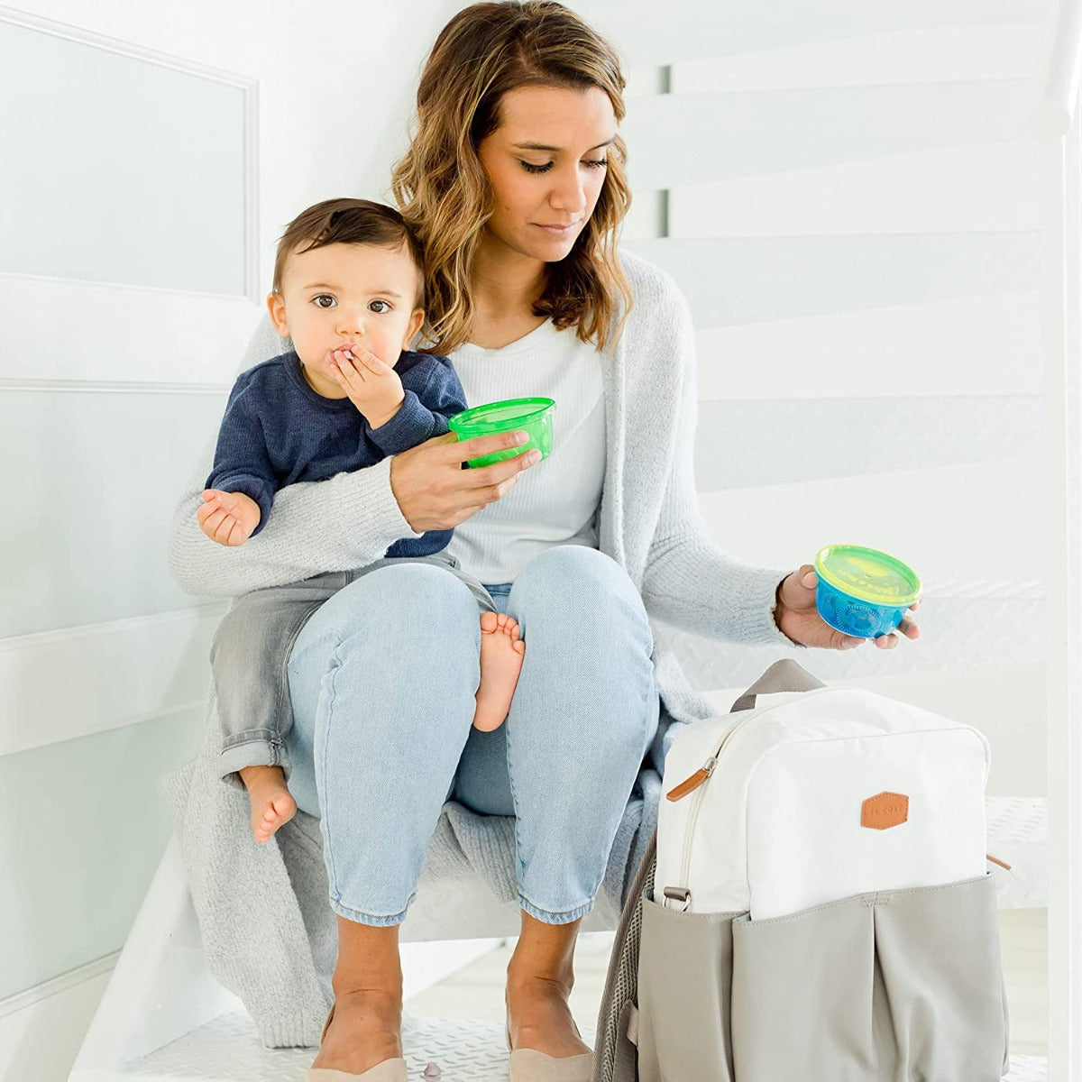 The First Years  Take And Toss Feeding Set Multicolour 28 Pieces The First Years Yallatoys
