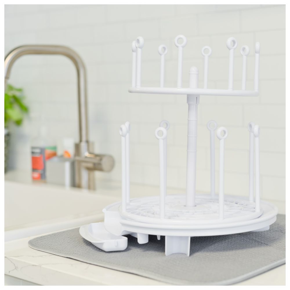 The First Years  Spinning Drying Rack White The First Years Yallatoys