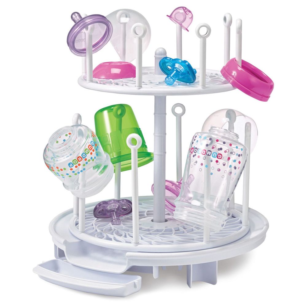 The First Years  Spinning Drying Rack White The First Years Yallatoys