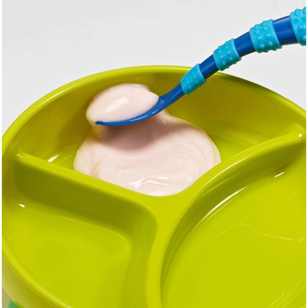 The First Years  Inside Scoop Suction Sectioned Plate 1Pk The First Years Yallatoys
