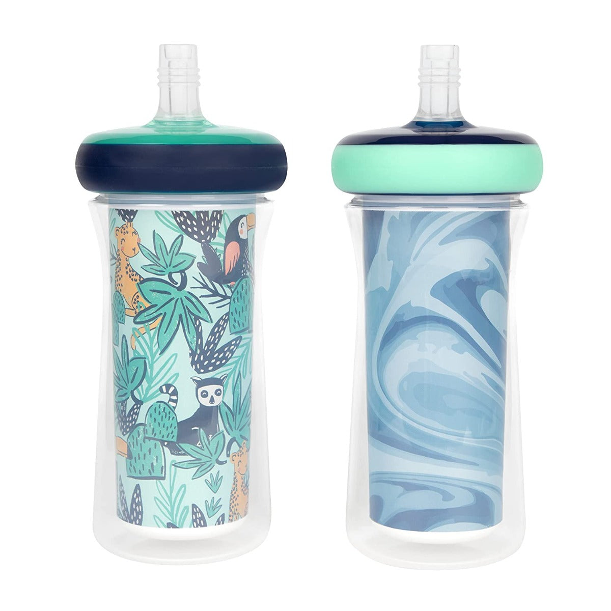 The First Years  Insulated Straw Cup  Pack Of 2 The First Years Yallatoys