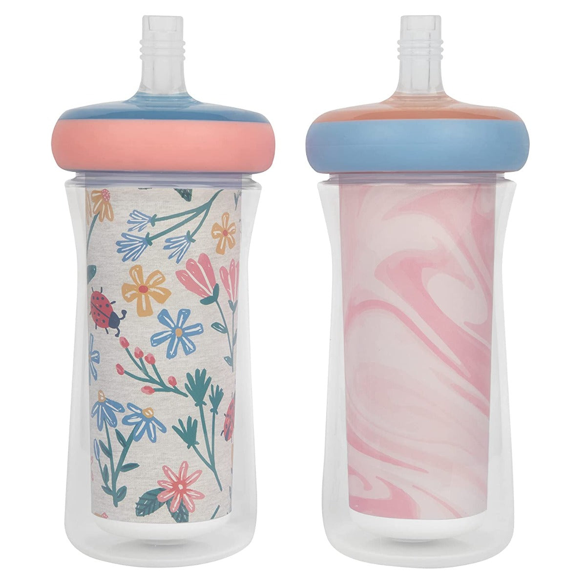 The First Years  Insulated Straw Cup  Pack Of 2 The First Years Yallatoys