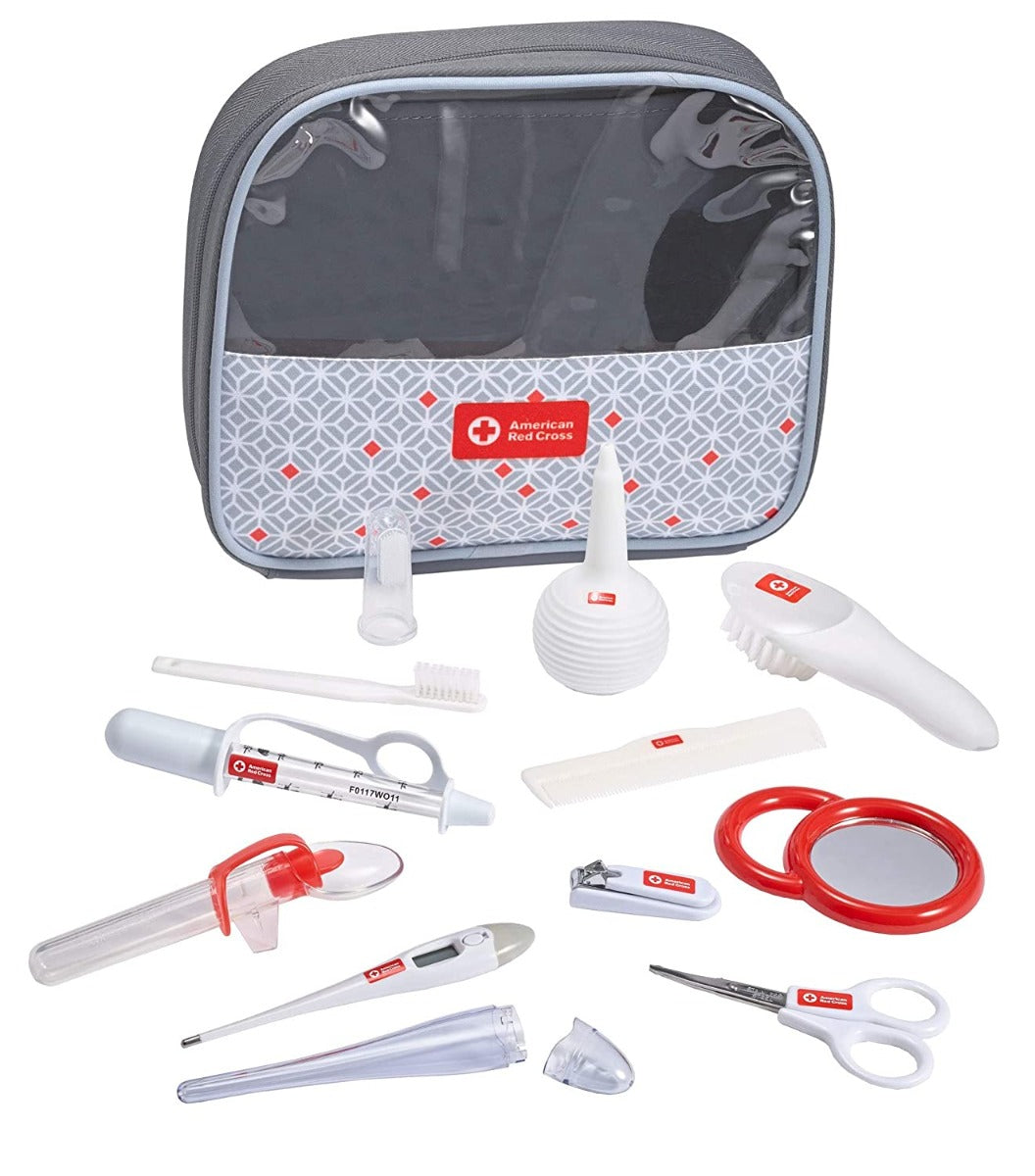 The First Years American Red Cross Deluxe Healthcare & Grooming Kit The First Years Yallatoys