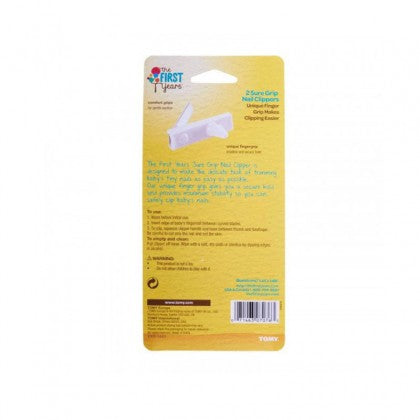 The First Years  Sure Grip Nail Clippers  Pack Of 2 The First Years Yallatoys