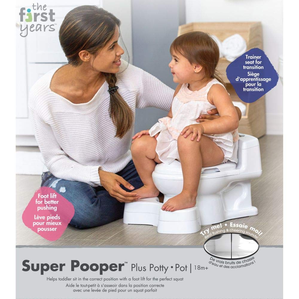 The First Years Super Pooper Plus Potty The First Years Yallatoys