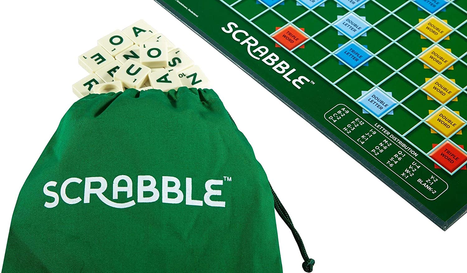 Buy Mattel Games Scrabble Orginal Board game | Yallatoys.com