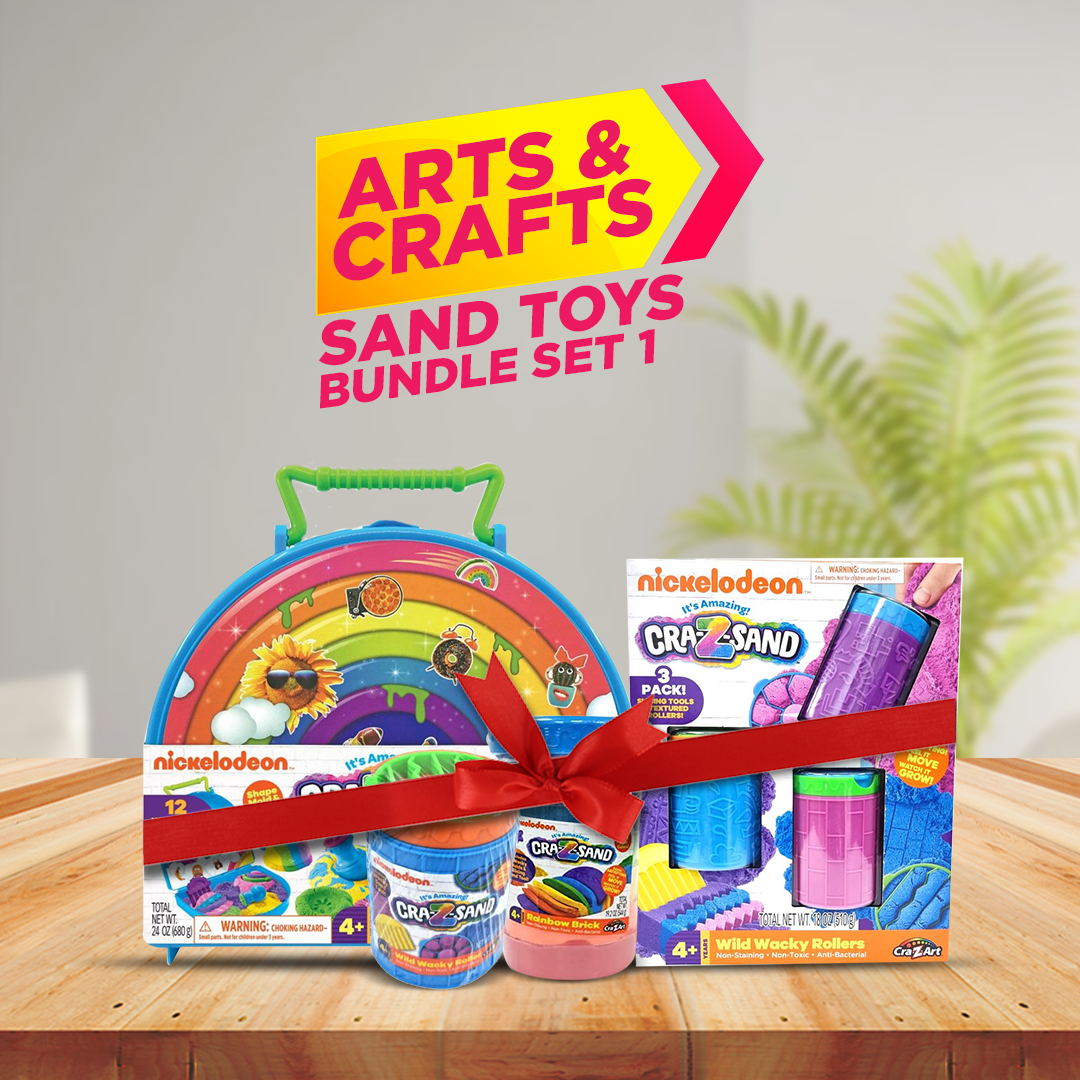 Buy Arts & Crafts Sand Toys Bundle Set 1 | Yallatoys.com