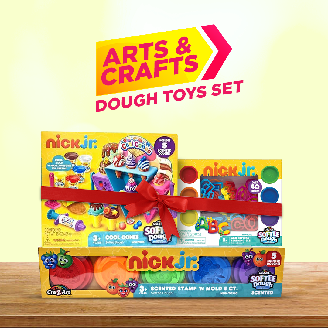 Buy Arts & Crafts Dough Toys Set | Yallatoys.com