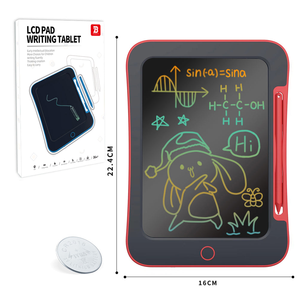 Buy Red Black Cap 8.5 inch LCD Writing Pad | Yallatoys.com