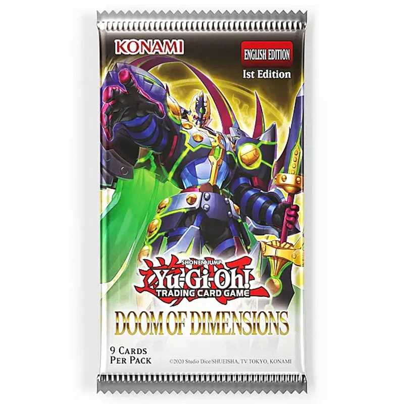 Buy YuGiOh Doom Of Dimensions Booster | Yallatoys.com