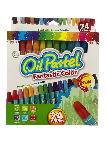 Buy Fantasic Oil Color Pastel 24 | Yallatoys.com