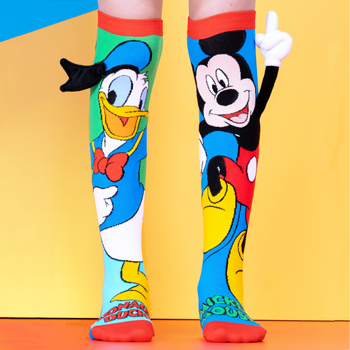 Buy Crazy Socks Mickey & Donald 3D Kids Socks Free Size | Yallatoys.com