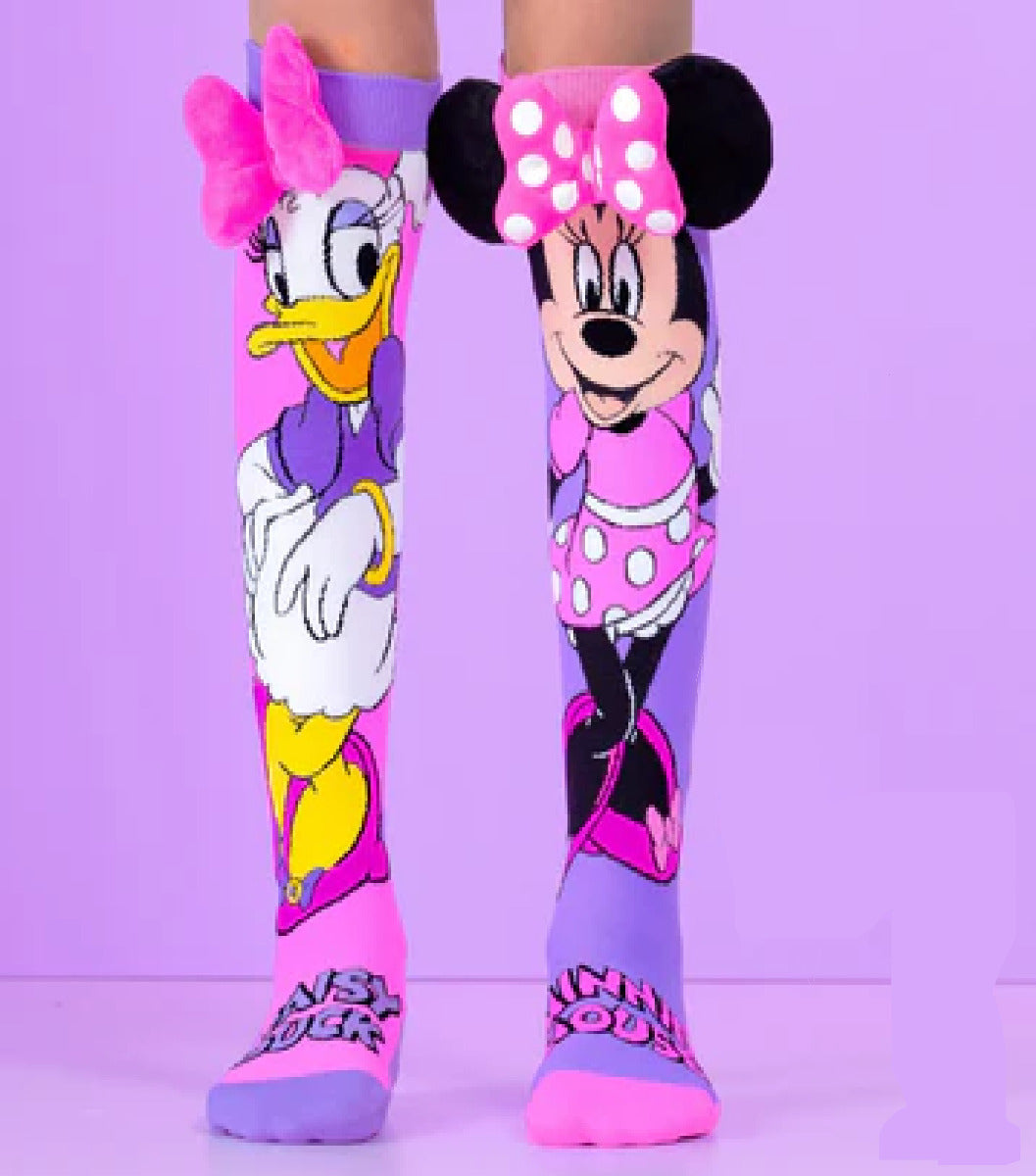 Buy Crazy Socks Minnie & Daisy 3D Kids Socks Free Size | Yallatoys.com