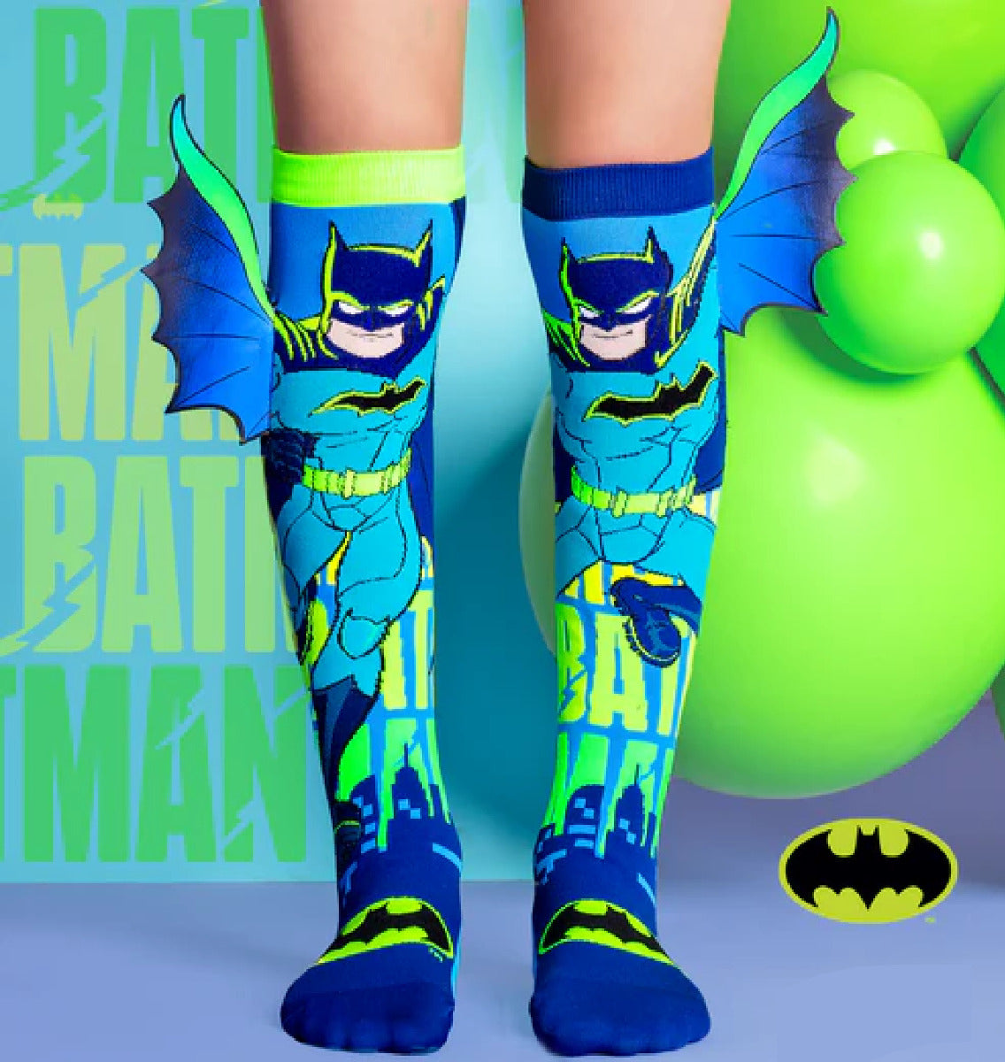 Buy Crazy Socks Batman Kids 3D Socks Free Size | Yallatoys.com