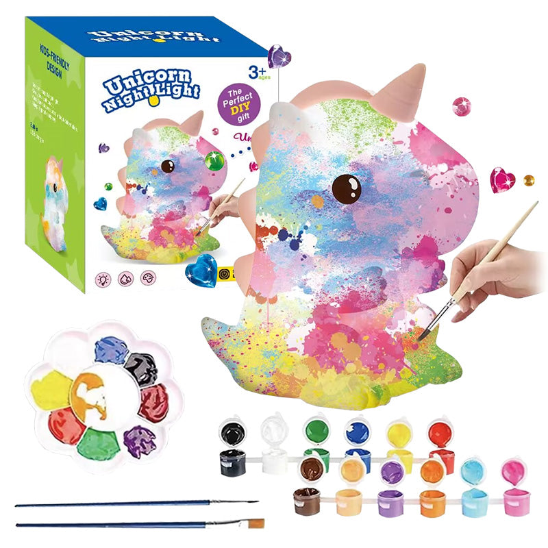 Buy Paint Your Own Unicorn Lamp Kit | Yallatoys.com