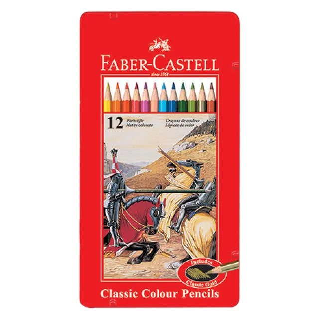 Buy Faber Castell Classic Colour Pencils 12 Colors | Yallatoys.com