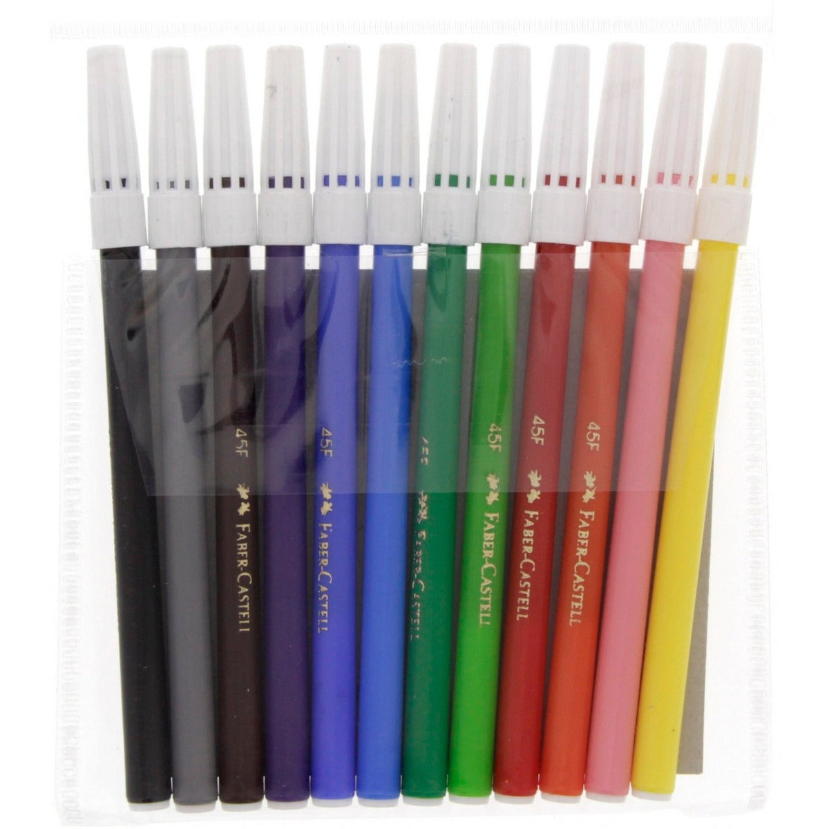 Buy Faber Castell Fibre Tip Color Pens 12 Colors | Yallatoys.com