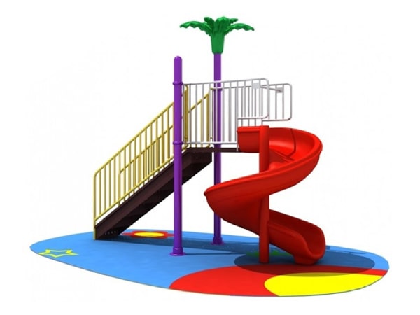Buy Outdoor Spiral Slide | Yallatoys.com