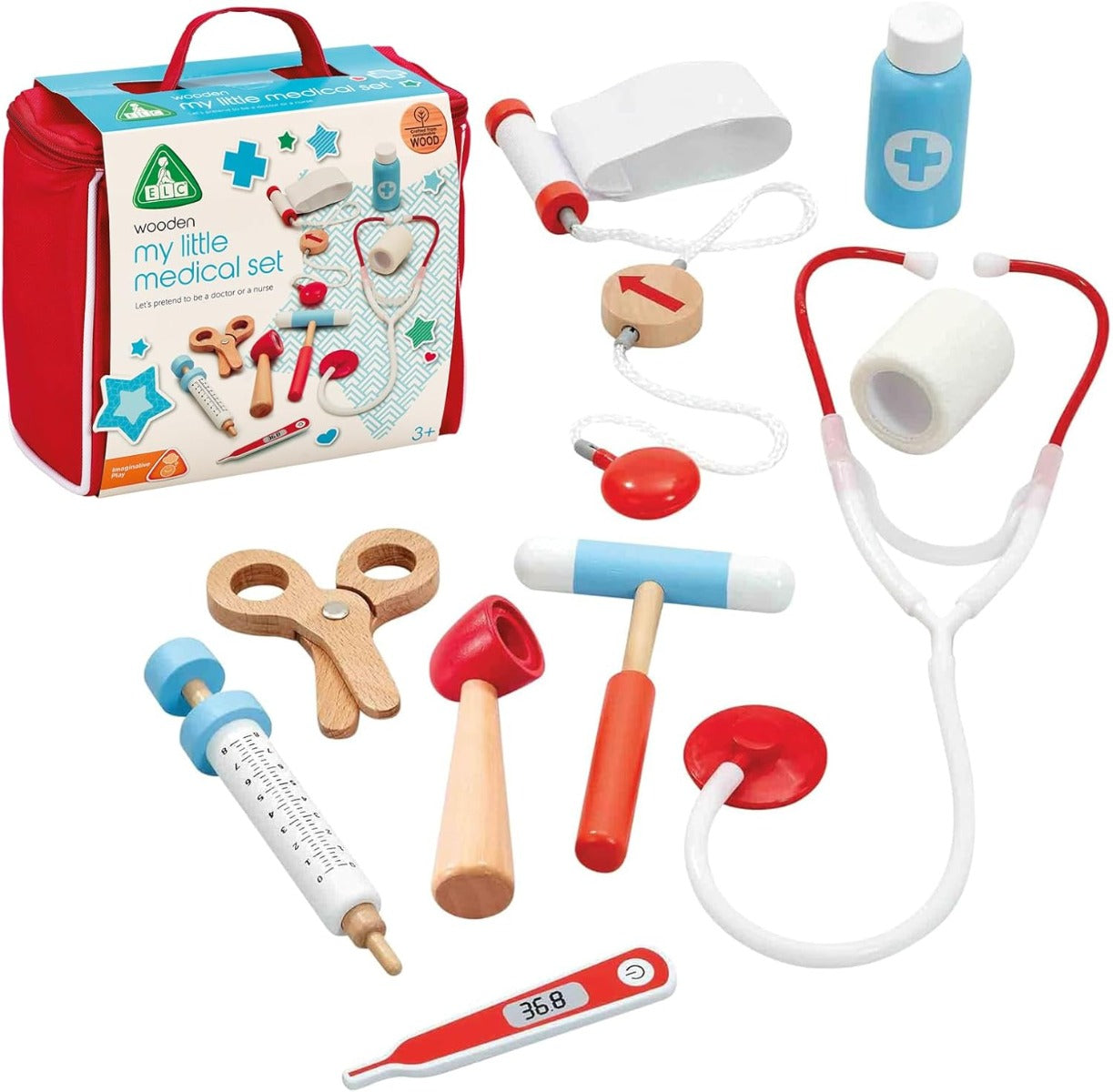 Buy Wooden Medical Case | Yallatoys.com