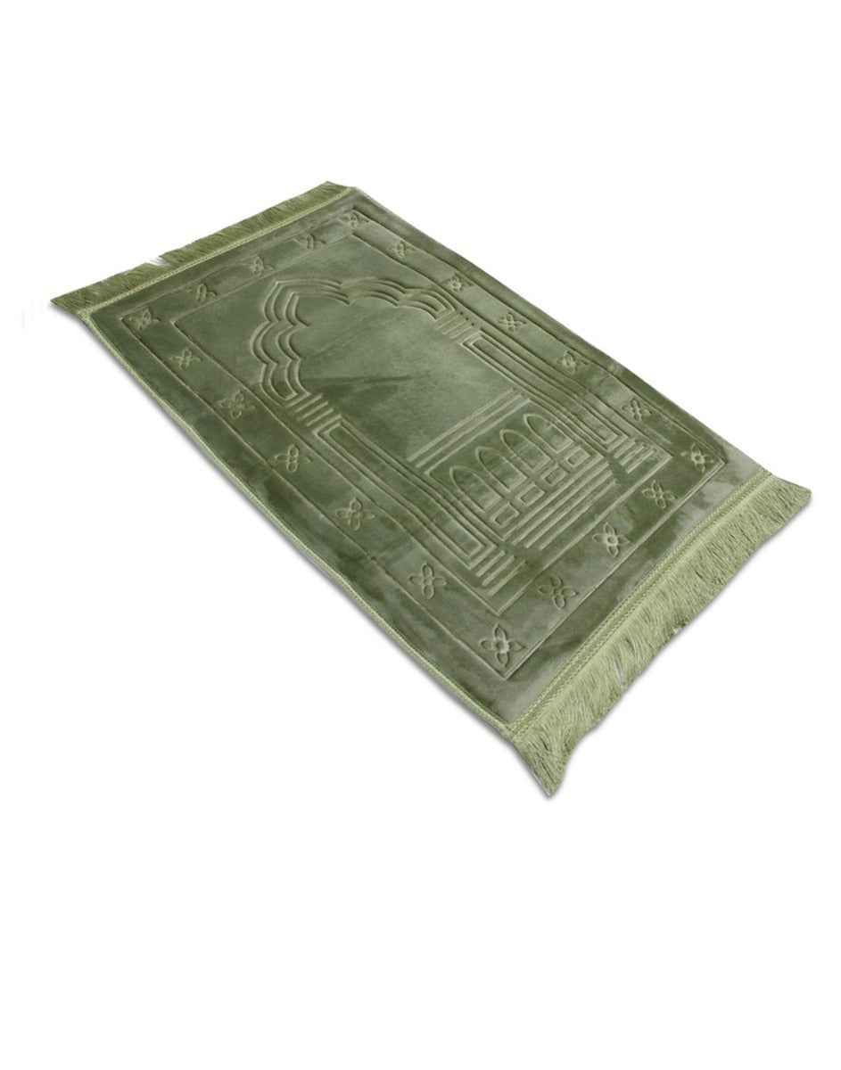 Buy Sundus Innovative Prayer Memory Foam Rug Green Olive | Yallatoys.com