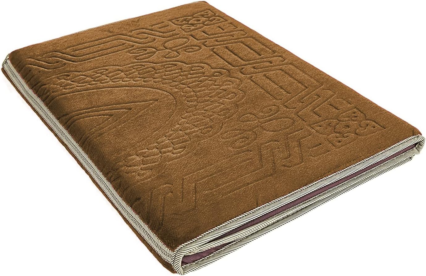 Buy Sundus Most Useful Foldable Prayer Mat Dark Brown | Yallatoys.com