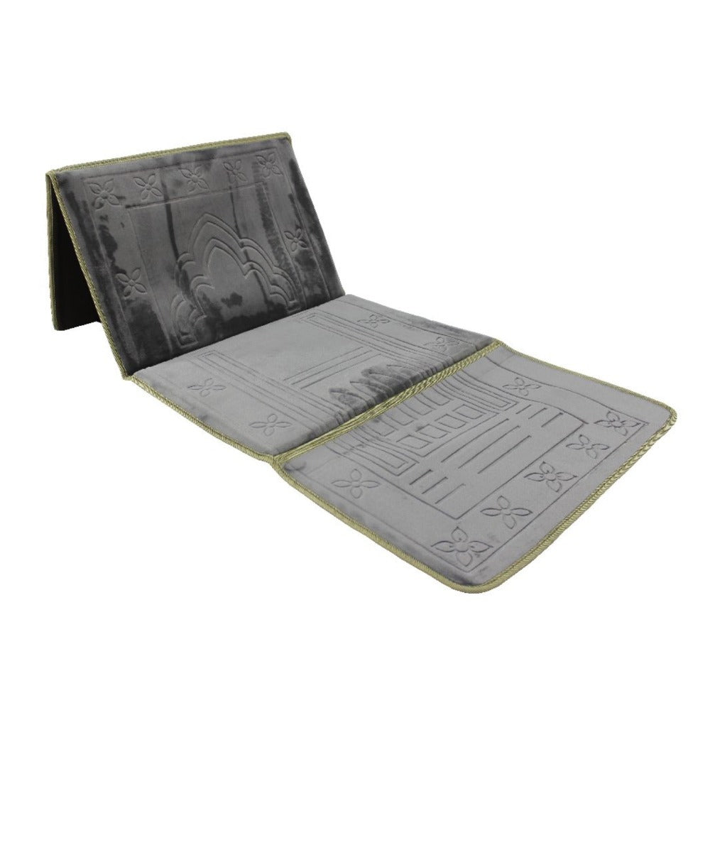 Buy Sundus Most Useful Foldable Prayer Mat Light Grey | Yallatoys.com