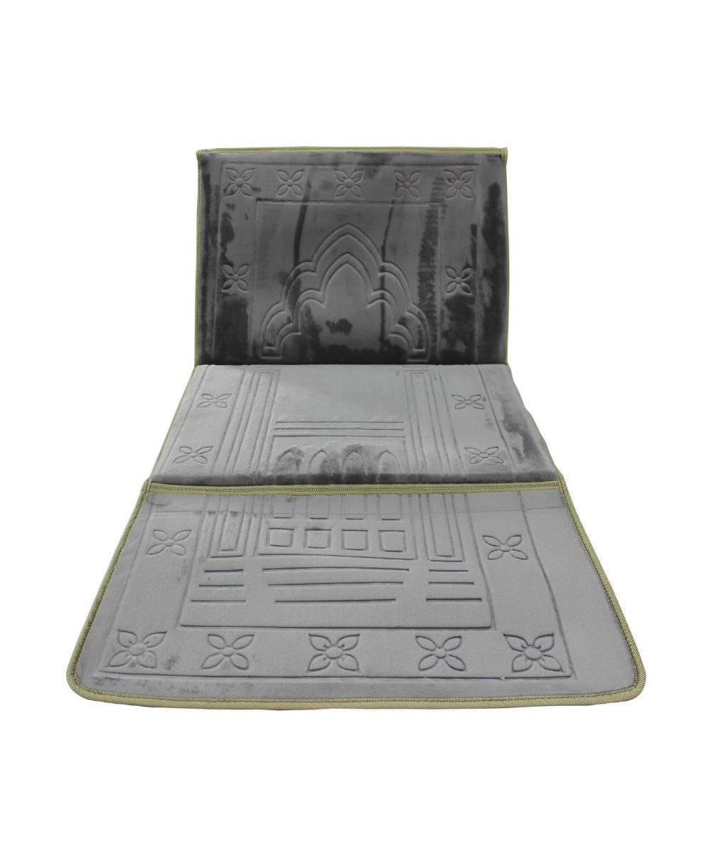 Buy Sundus Most Useful Foldable Prayer Mat Light Grey | Yallatoys.com