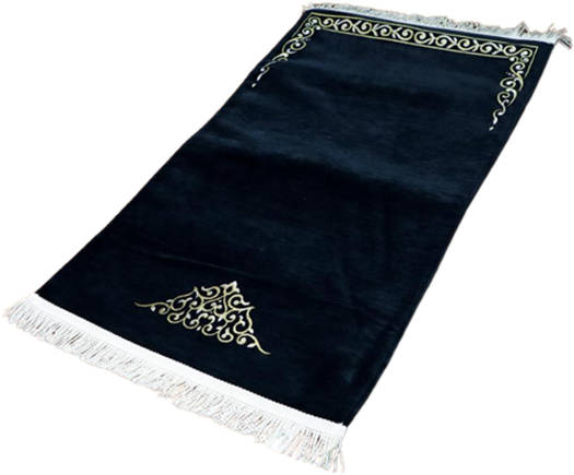Buy Sundus Salam Prayer Mat Navy Blue | Yallatoys.com