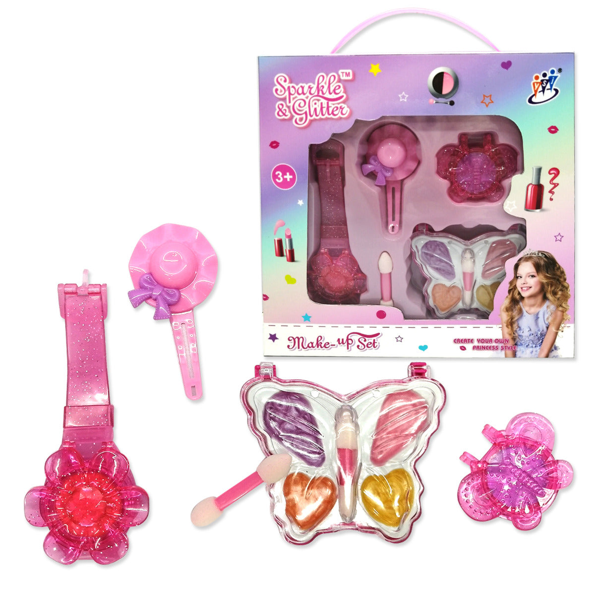 Buy Sparkle And Gliter Make Up Set | Yallatoys.com