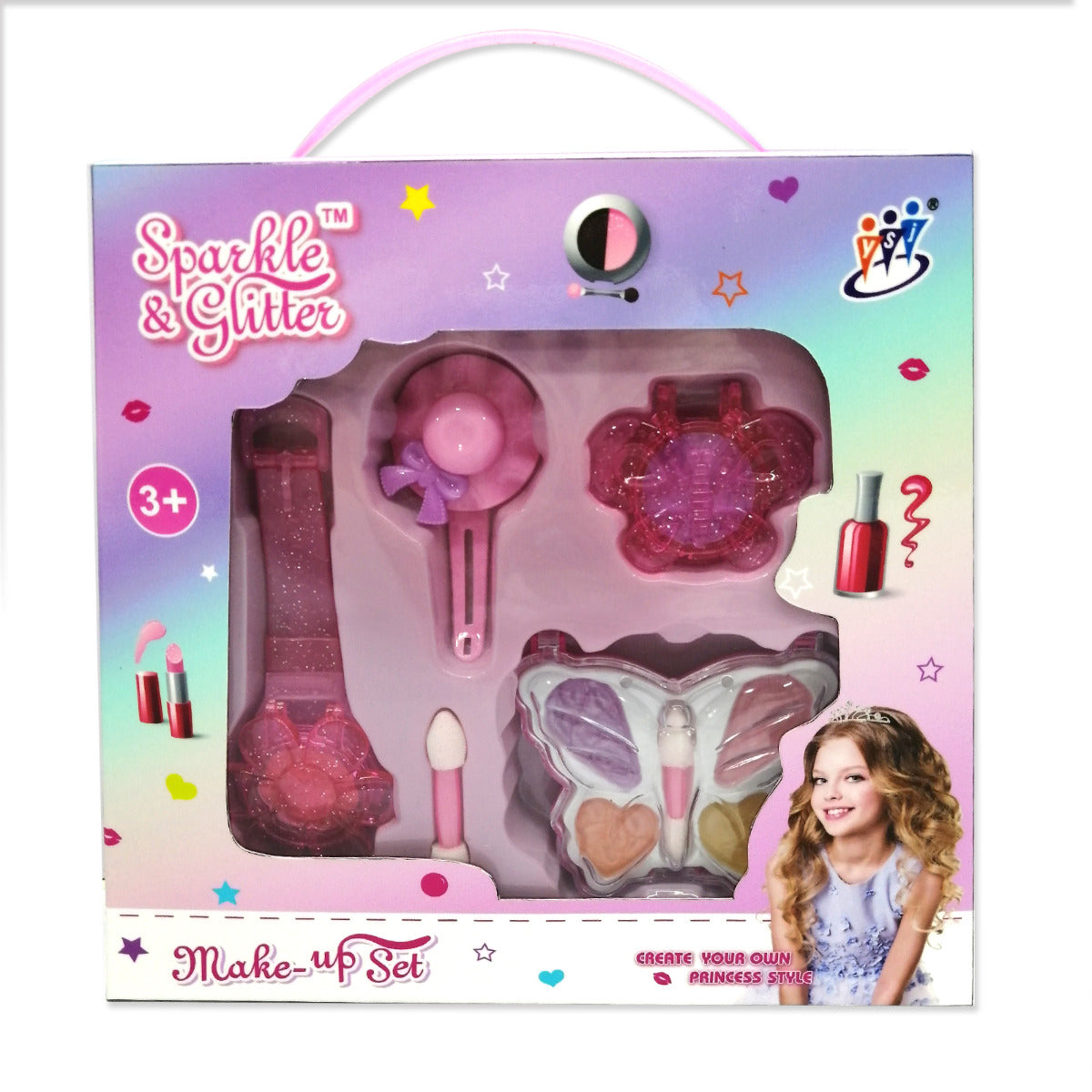 Buy Sparkle And Gliter Make Up Set | Yallatoys.com