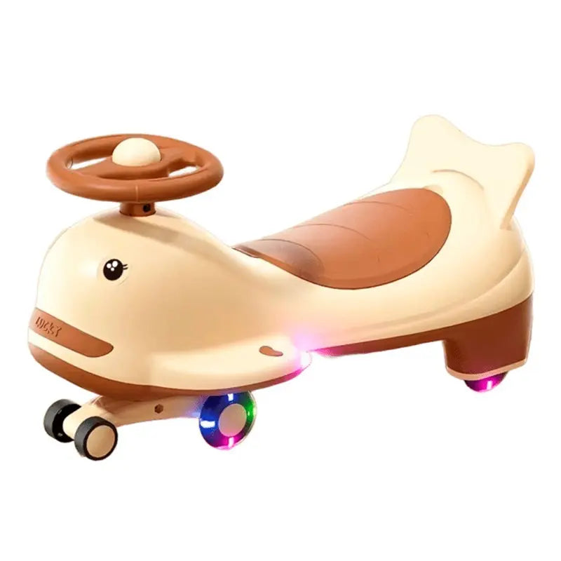 Buy Infinity Swing Car Brown with Lights | Yallatoys.com