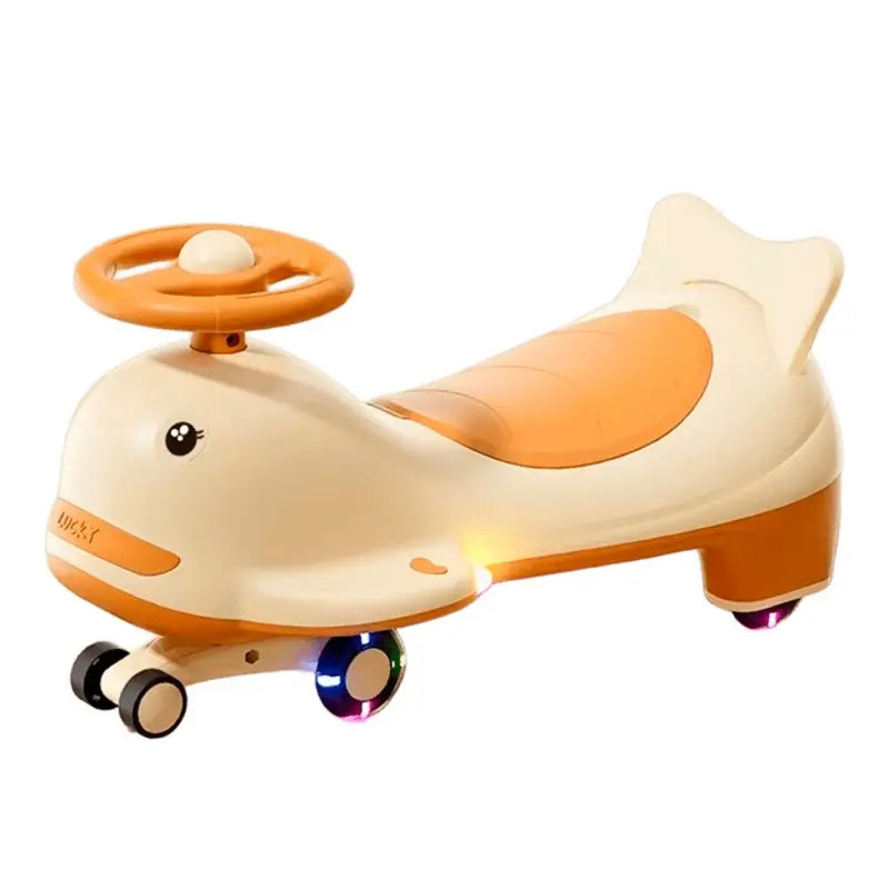 Buy Infinity Swing Car Yellow with Lights | Yallatoys.com